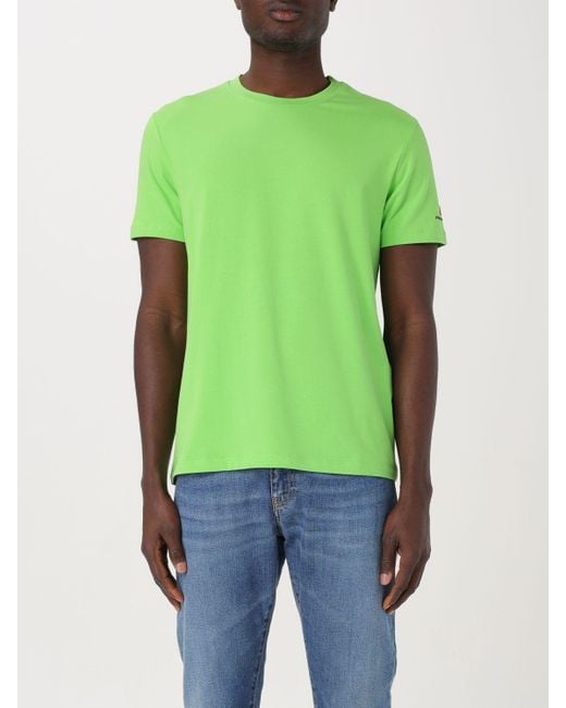 T-shirt in cotone di Peuterey in Green da Uomo