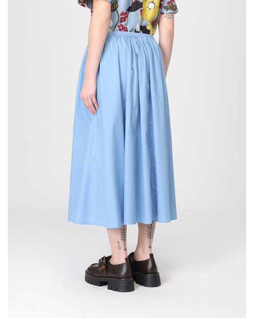 Marni Blue Midi Skirt