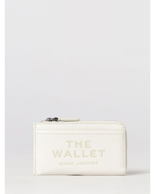 Marc Jacobs Natural The Wallet Grained Leather Wallet