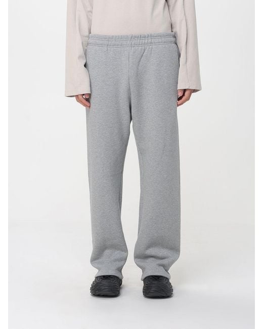 Entire studios Gray Cotton Jogging Pants for men