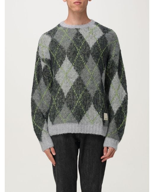 Emporio Armani Gray Sweater for men