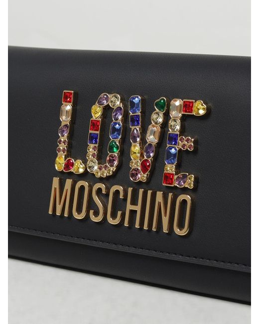 Love Moschino Black Clutch