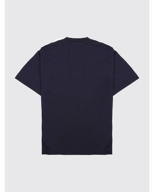 Closed Blue Basic Crew Neck T-Shirt for men
