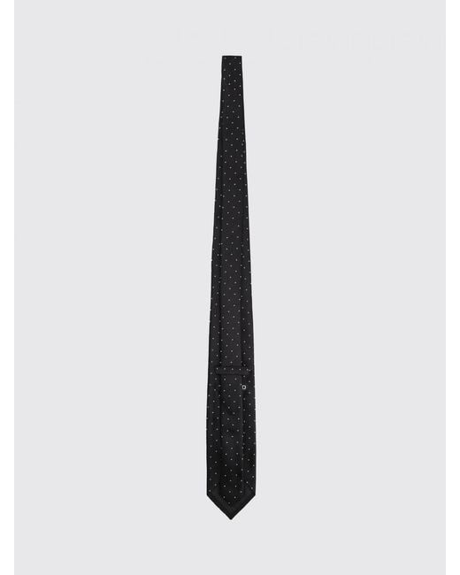 Tom Ford White Polka Dot Silk Tie for men