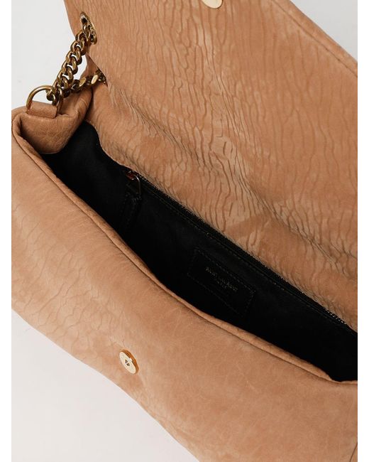 Borsa Calypso Medium di Saint Laurent in Brown