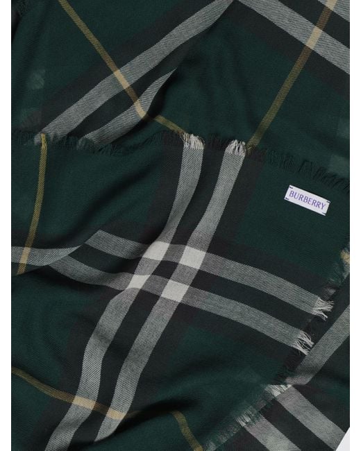 Burberry Green Scarf for men