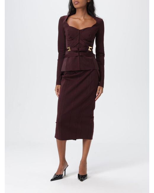 Falda Mujer Elisabetta Franchi de color Red