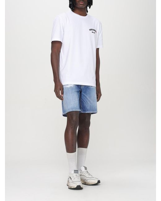 DSquared² White T-Shirt for men