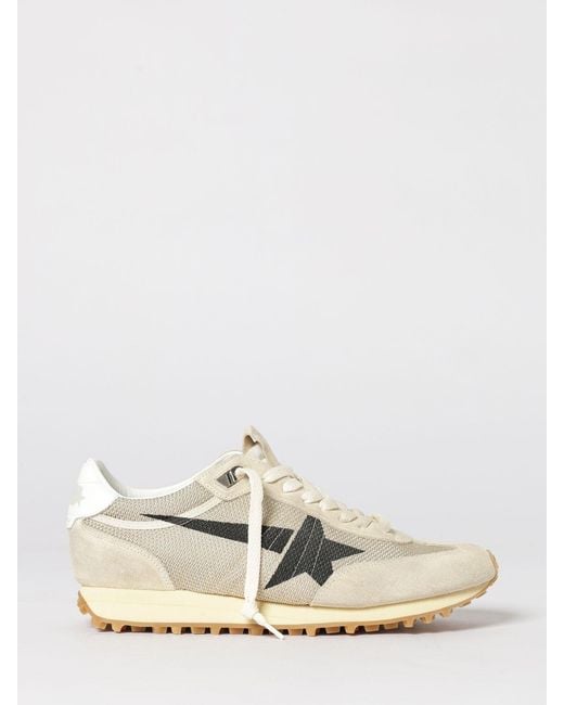 Golden Goose Deluxe Brand White Running Marathon Sneakers for men