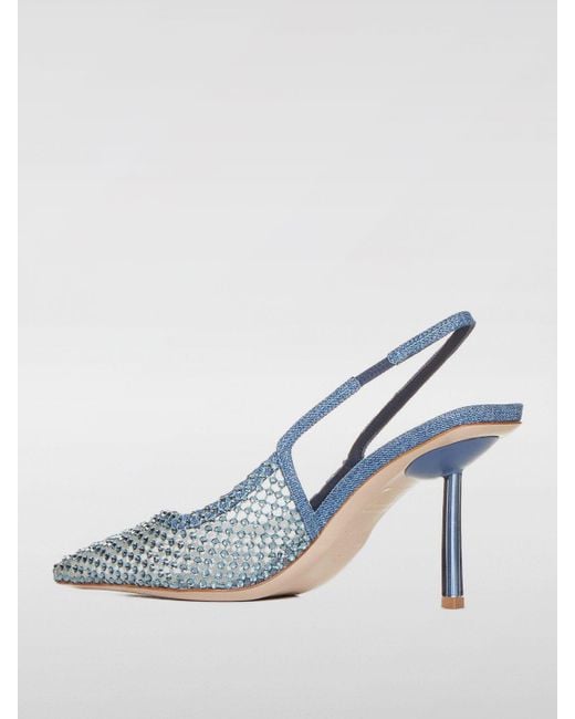 Le Silla Blue High Heel Shoes