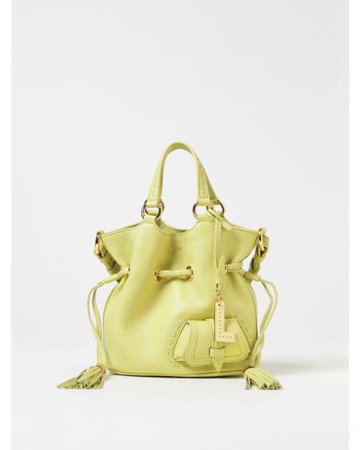 Lancel Yellow Mini Bag