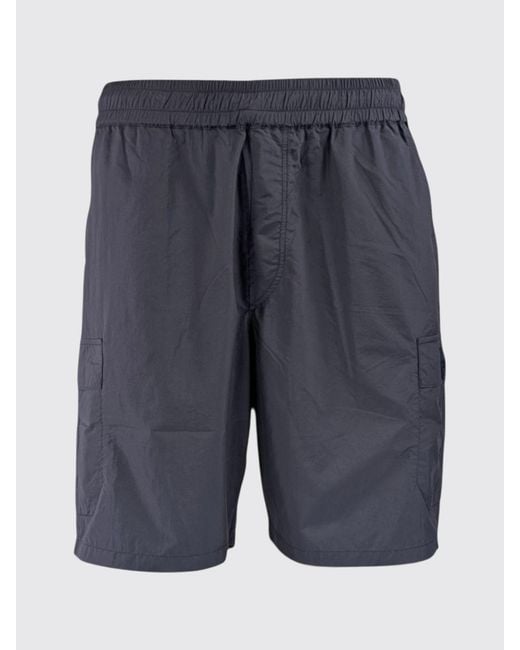 Colmar Blue Technical Fabric Cargo Shorts for men