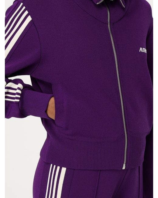 Autry Purple Sweatshirt