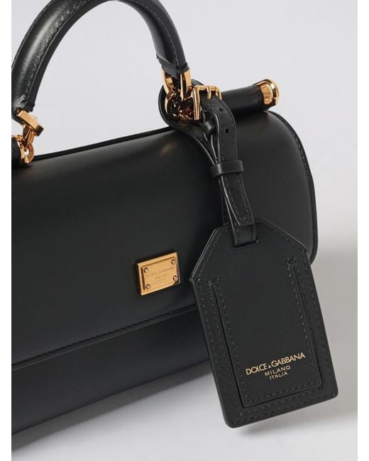 Dolce & Gabbana Black Dolce &Amp Gabbana My Sicily Leather Bag