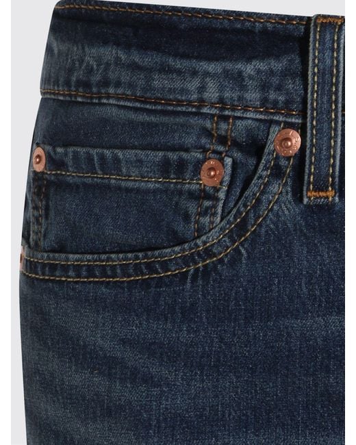 Levi's Blue 511 Cotton Blend Denim Jeans for men