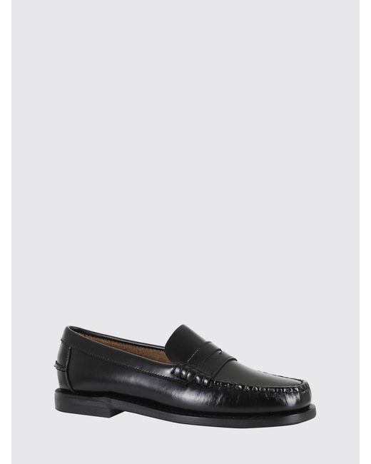 Sebago White Classic Dan Leather Loafers