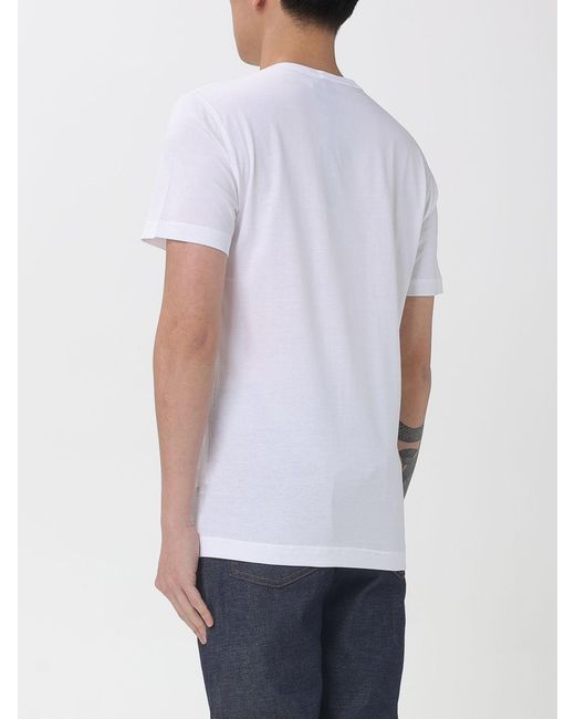 Dolce & Gabbana White Dolce &Amp Gabbana Cotton T-Shirt With Logo for men