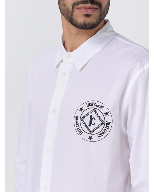 Just Cavalli White Shirt for men