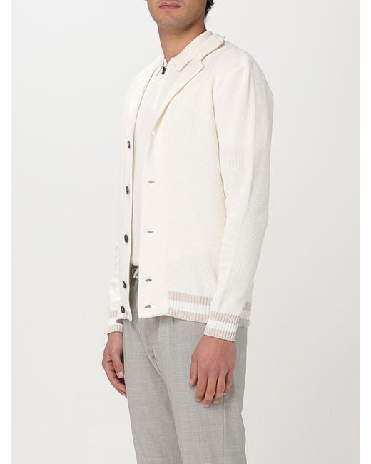 Sudadera Hombre Eleventy de hombre de color White