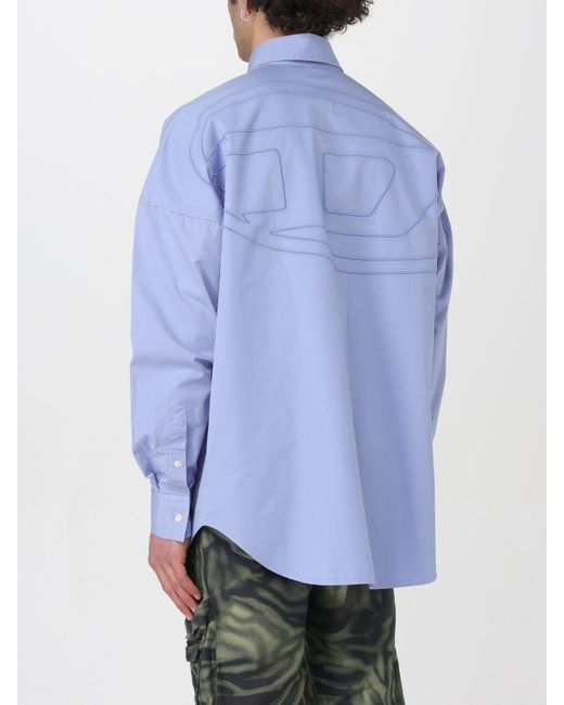 DIESEL Blue Shirt for men