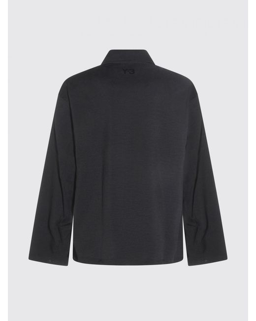 Y-3 Black Utility Jacket for men