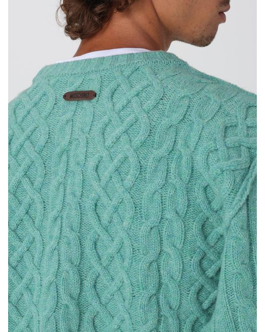 Pull Homme Moschino Couture pour homme en coloris Green