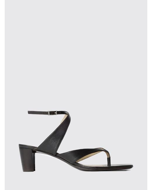 Lemaire White Leather Sandals