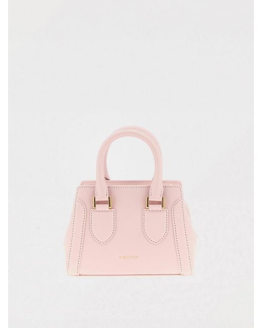 McQueen Pink Shoulder Bag