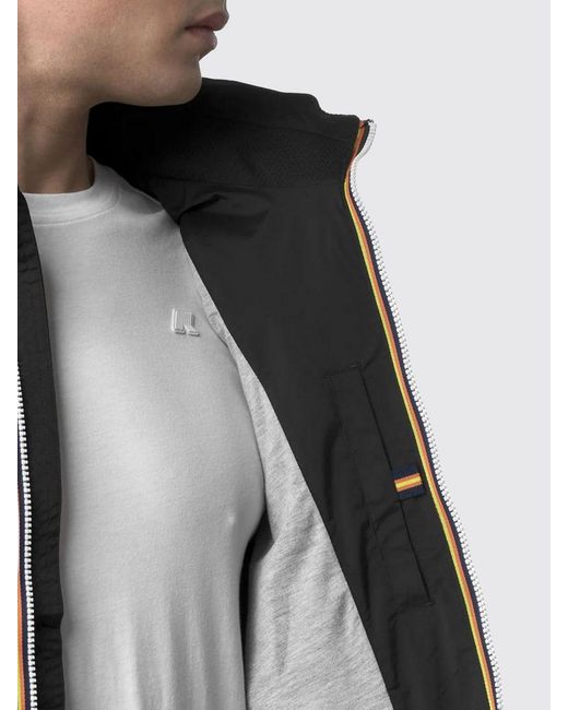 K-Way Black Nylon Vest for men