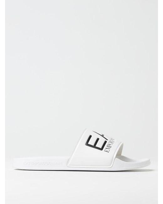 EA7 White Shoes for men