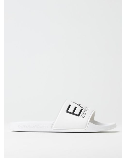 EA7 White Shoes for men