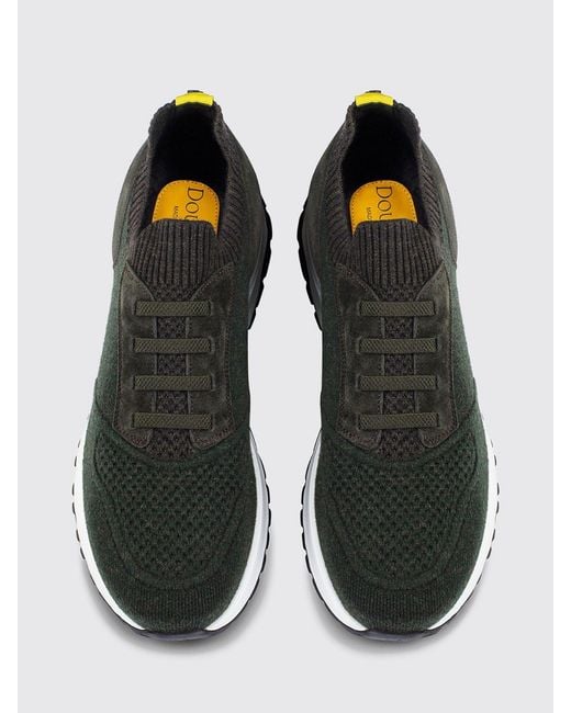 Doucal's Black Sneakers for men