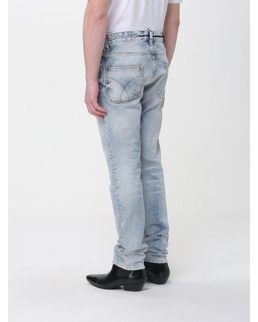 DSquared² Blue London Bro Straight Denim Jeans for men