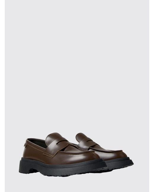 Camper White Walden Leather Loafer