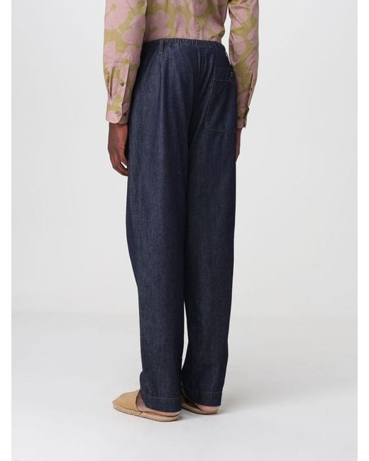 Dries Van Noten Blue Pants for men