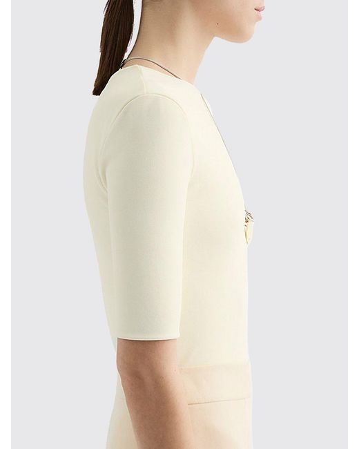 Jil Sander Natural Basic Viscose Top