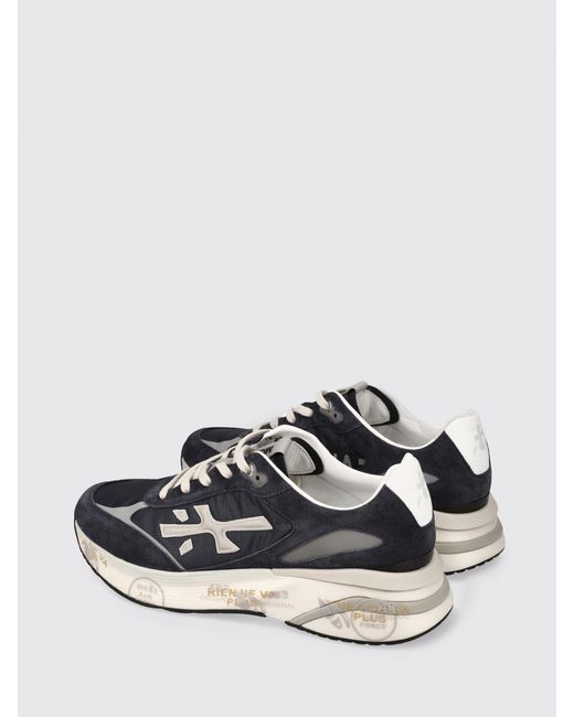 Premiata Blue Moerun Sneakers for men