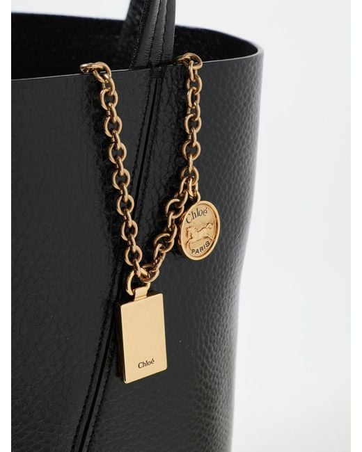 Chloé Black ChloÉ Spin Grained Leather Bag