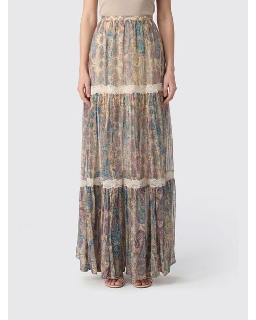 Etro Brown Skirt