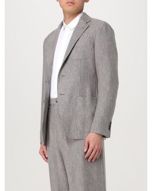 Giorgio Armani Blazer Herren in Gray für Herren