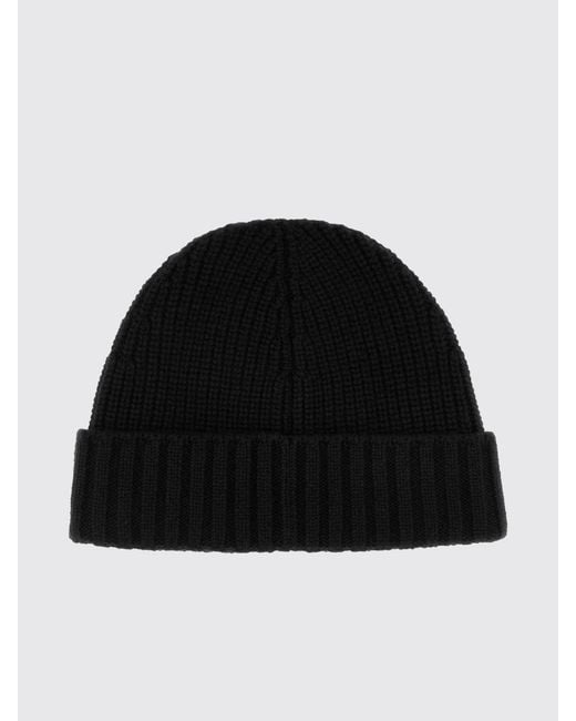 Stone Island Black Hat for men