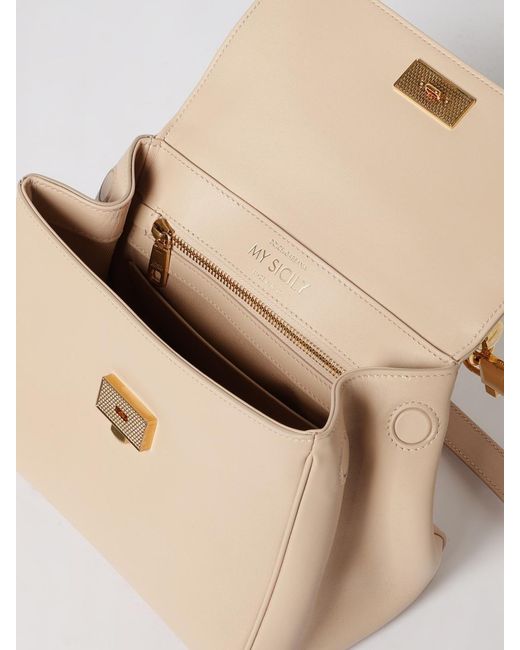Dolce & Gabbana Natural Dolce &Amp Gabbana My Sicily Plongé Leather Bag