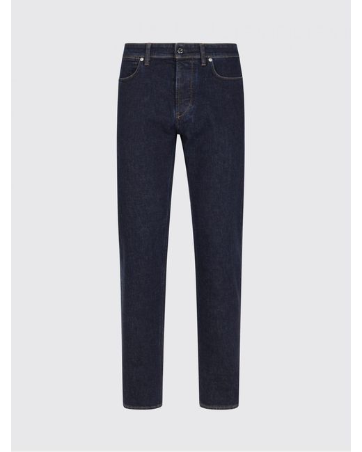 Stone Island Blue Stretch Denim Slim Fit Jeans for men