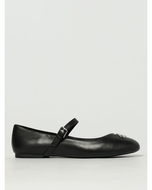 Karl Lagerfeld Black Ballerinas Damen