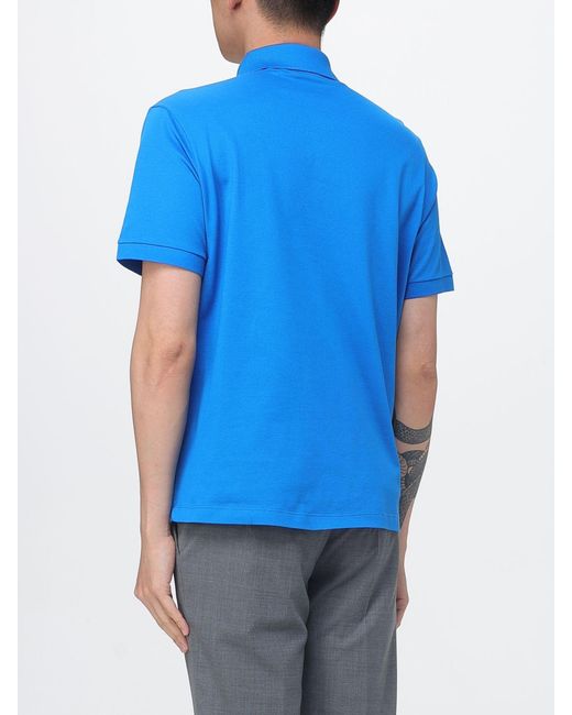 Paul & Shark Blue Paul &Amp Shark Cotton Polo Shirt With Mini Logo for men