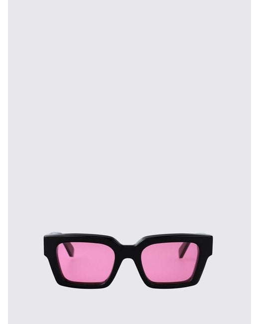 Off-White c/o Virgil Abloh Pink Oeri008C Acetate Sunglasses Virgil M for men