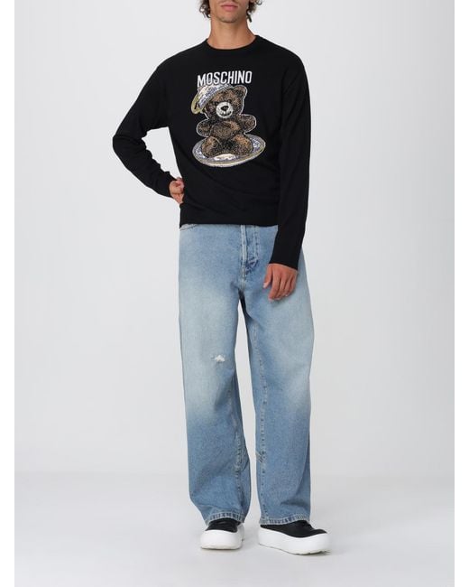 Pull Homme Moschino Couture pour homme en coloris Black