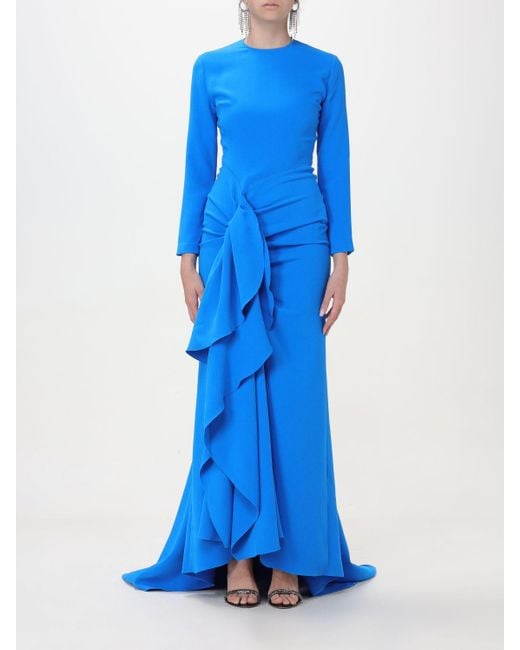 Solace London Blue Dress