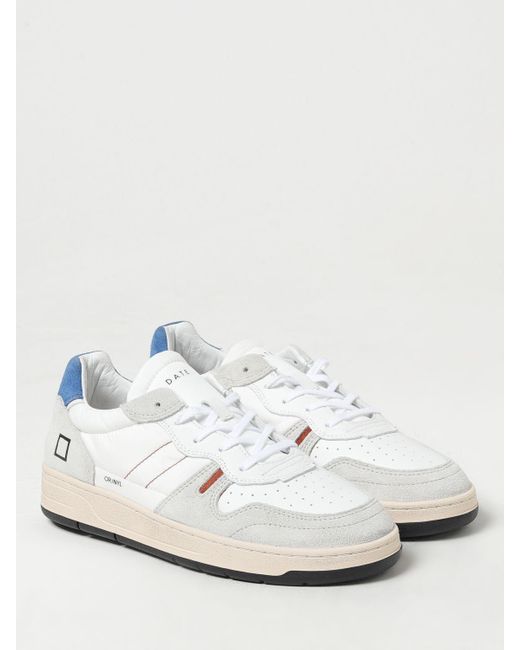 Date White Trainers for men