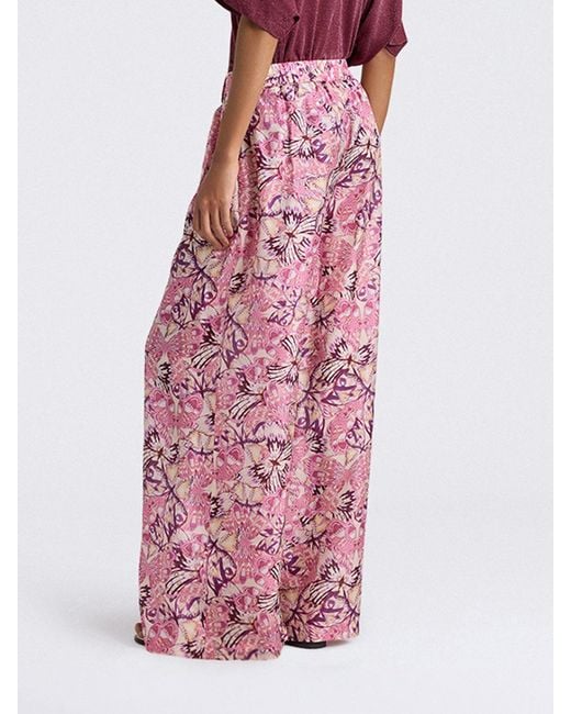 Momoní Pink MomonÌ Palazzo Trousers